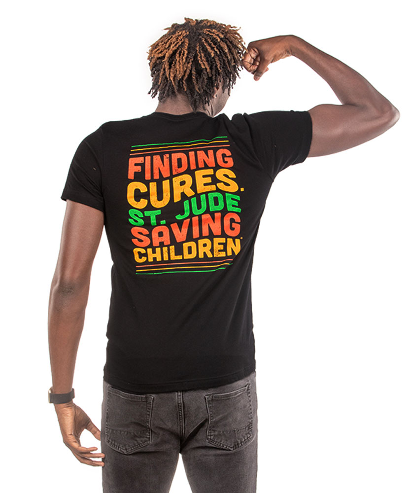 Unisex Finding Cures Wave Font T-Shirt